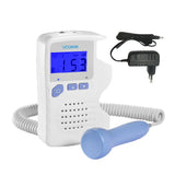 Fetal Doppler FD-200D Fetal Heart Rate Detection Device Easy to use for Home Rechargeable LCD Fetal Doppler