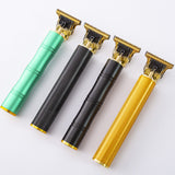 Household Hairdresser Oil Head Electric Scissors T9 Double Buddha Carving Small Push