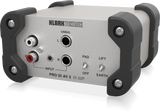 Klark Teknik  DI 22P Passive Stereo DI Box Custom-built Midas transformers for general purpose and multimedia applications