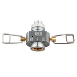 Gas Refill Adapter with Refilling Valve Exhaust Valve Canister Shifter Gas Canister Convertor Gas Saver Plus