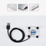 New Portable Mobile Phone Cooler USB Cooling Pad Cooler Fan Gamepad Game Gaming Shooter Mute Radiator Controller Heat Sink