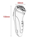 3 Blades Electric Razor electric shavers for men Rechargeable Electric Shaver Portable Electric Razor With LED Lighting Function