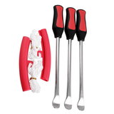 1 Set Practical Prime Tyre Spoon Lever Tire Dismounting Set Tire Rim Protector for Bike