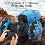 2.4G 4WD RC Car Gesture Sensor 360°Stunt Car Drift Twisting Flash Dancing Vehicle Off-road Remote Control Car Model Kid Boy Gift