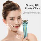 4 In1 RF EMS Face Lifting Beauty Tool LED Photon Therapy Micro Current Wrinkle Removal Instrument Ultrasonic Ion Import Device