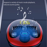Car Mp3 Player Bluetooth 5.0 Radio Fm Transmitter Handsfree Car Kit Dual USB Charger TF U Disk Music Player Car Accessories