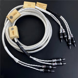 Nordost Odin 2 Silver Speaker Cable Carbon Fiber Banana Plug HiFi Audio Line