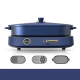 JRM0254 New Bear Multi-function Cooking Pot Household Eelectric Hot Pot Pan Frying Grilling Skillet Non-stick Cooking Machine