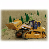 2.4Ghz Electric Rc Truck Bulldozer Engineering Vehicles Model Remote Control Car Boys Toy For Kids Gifts