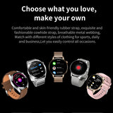 Smart Watch AK03 Pro BT Calling Music Comtrol Weather Heart Rate Blood Pressure Oxygen Monitor Sports Smartwatch For IOS Android