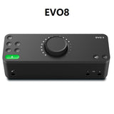 Audient EVO8 4-In / 4-Out Audio Interface Portable Professional Live Recording &amp; Editing Sound Card Arranger Smart Controller
