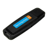 U-Disk Digital Audio Voice Recorder Pen Charger USB Flash Drive Up to 32GB Mini SD TF High Quality
