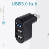 3 Port Multi 3.0 USB HUB Mini USB Hub High Speed Rotate Splitter Adapter For Laptop Notebook For PC Computer Accessories