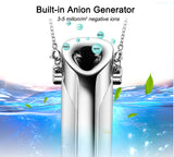 Wearable Air Purifier USB Wearable Necklace Negative Ionizer Anion Personal Air Purifier For Dust Pollen Mite Smoke Ozone