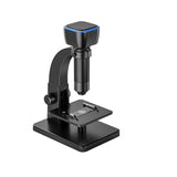 2000X Biological Digital Microscope 5MP WiFi/USB Connection Microscope Camera Video Dual Lens for Science Observing Coin Plants