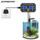 2 in 1 Digital PH EC Meter Water Quality Tester PH/EC-2681 Professional Waterproof Monitoring Double Display Tester 40%off