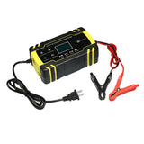 Automatic Battery Chargers Digital LCD Display Car Battery Chargers Power Puls Repair Chargers Wet Dry Lead Acid