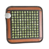 220V Infrared Heating Natural Jade Massage Mat Heated Tourmaline Rug Cushion Slab Heating Heated Mat Carpet for Office Car Home