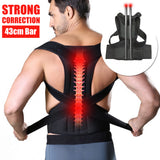 Medical Therapy Belt for Back Pain Shoulder Band Belt Support Brace Scoliosis Posture Corrector Corset Pain Relief Men Women
