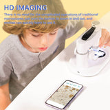 WiFi Connection 50X~1000X Intelligent Digital Microscope Detachable Design Children's Microscope Electron Microscope