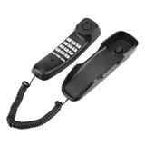 Mini Telephone Home Landline Phone Wall Mounted Telephone Desktop Corded Fixed Phone for Home Office Hotel Business mini phone