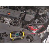 Jump Starter Wire Car Battery LCD Display Short Start Function  Car Battery Charger 12V 8A 24V 4A New Auto Recharge For 12/24V
