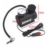 New 12V 300PSI Car Auto Portable Mini Electric Air Compressor Kit for Ball Bicycle Minicar Tire Inflator Pump Car Accessories