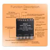 TPA3116D2 Bluetooth 5.0 2.1 Channel Power Audio Stereo Subwoofer Amplifier Board 50WX2+100W Speaker AMP XY-S100H