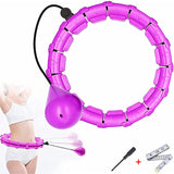 21 24 Sections Fitness Smart Sport Hoop Adjustable Thin Waist Exercise Gym Circle Ring Fitness Equipment Waist Easy weight loss