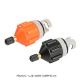 Kayak Inflatable Pump Adapter Wear-resistant Rowing Boat Air Valve Adaptor Nylon for SUP Board Kayak Boat Parts Accessories
