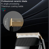 Professional Adjustable Hair Trimmer Cord/Cordless Beard Hair Clipper For Men Electric Hair Cutting Machine Rechargeable