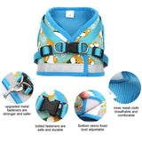 Nylon Dog harness Vest Adjustable Reflective with 1.5m Dog leash for small large Cats Dogs Chihuahua Husky Dog Training Supplies