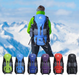 50L Camping Backpack Hiking Waterproof Trekking Bag Man/Woman Outdoor Travel Rucksack Cycling Daypacks Mountaineering Backpacks