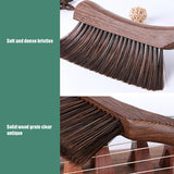 String Cleaning Brush Solid Wood Dust Removal Brush Musical Instrument String Cleaning Brush for Guitar and Violin