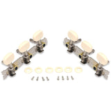 Vintage Guitar Tuning Pegs Gold Plated Machine Heads Tuning Keys Tuners Single Hole for Classical Guitar 3L 3R
