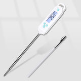 Digital Meat Milk Thermometer BBQ Temperature Probe Alarm Electric Cooking Thermometer Backlight Waterproof for Kitchen