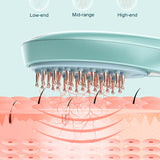 RF Hair Growth Comb Red Light EMS Vibration Growth Anti Hair Loss Hair Scalp Care Micro Current Head Massage Brushes Guide Comb