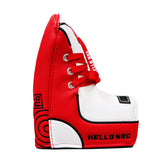 1 Pcs Golf Headcover for Blade Putter PU Leather Waterproof Magnet Closed Shoe Styles  Golf Club Head Covers
