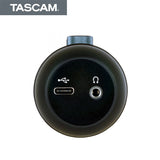 TASCAM TM-250U Large Diaphragm USB Microphone for live streaming,online meeting and voice over / video editing