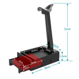 Monitor Stand with 4 USB Ports Adjustable Width, Laptop Desktop Stand, Monitor Stand Riser with Storage Drawer