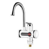Electric Hot Faucet Water Heater 220V Electric Tankless Water Heating Kitchen Digital Display Instant Water Tap EU/UK/US/AU Plug