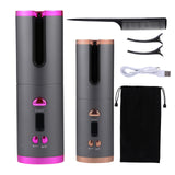 Automatic Hair Curler Auto Ceramic Wireless Curling Iron Hair Waver Tongs Beach Waves Iron Curling Wand Air Curler USB Cordless