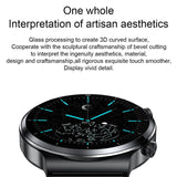 New Bluetooth Call Smart Watch Men S-600 IP68 Waterproof Full Touch Screen Sports Fitness Smartwatch Custom Face For Android IOS