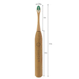 Bamboo Electric Toothbrushes Nylon Bristles- Biodegradable Natural Eco-Friendly Compostable Vegan Reusable