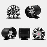 Metal Exhaust Air Fan-Supply Air,Exhaust Air Pipe Fan 600M³/H Two-Way Pipe Fan For Supply Or Exhaust Air Indoor US Plug