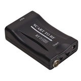 SCART to RF Video Converter Adapter Supports RF67.25Mhz 61.25Mhz Output RF Accessories