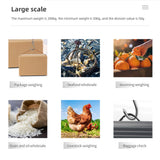 Mini Crane Scale 200kg Weighing Digital Industrial Hanging Scale 200kg/441lb Heavy Duty Hanging Hook Scales Stainless Steel 40%