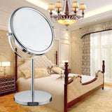 Table Top 3x Makeup Mirror Cordless Double Side Cosmetic Magnification Mirrors for Bathroom or Bedroom