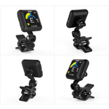 AROMA AT-102 Guitar Tuner Rotatable Clipping on instrument LCD Display Electronic Tuner For Guitar Violin Bass Ukulele