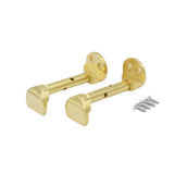 Tooyful 2PCS Violin Chin Rest Screw for 3/4 4/4 Violin Accessory Parts Sliver